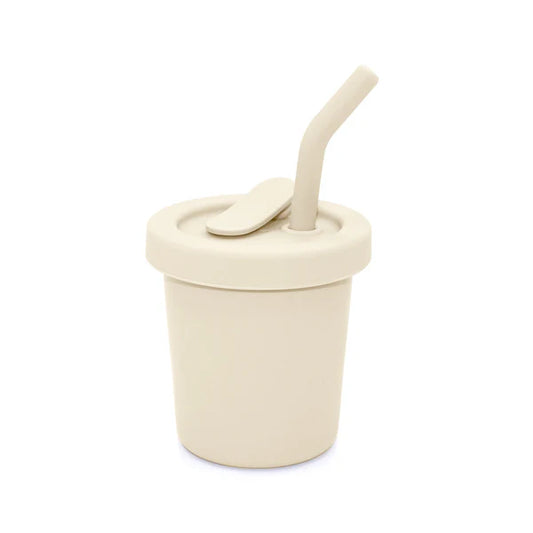 Silicone 6oz Straw Cup - Shifting Sand