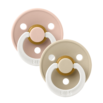 BIBS Pacifier - Blush/Vanilla GLOW