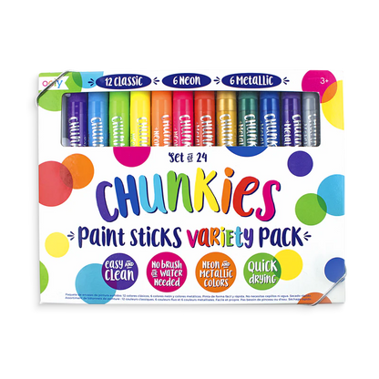 Chunkies Paint Sticks Variety Pack (24 Set)