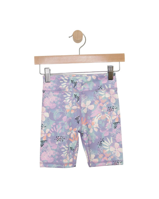 Floral Active Bike Shorts