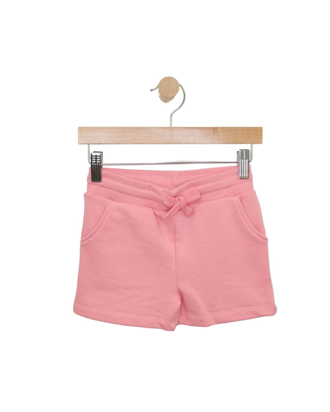Pink Cotton Shorts