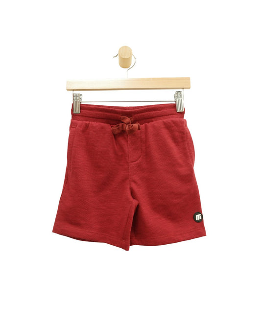 Kids Dark Red Shorts