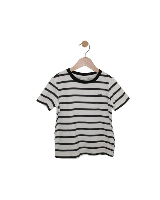 Kids Black Stripe Tee