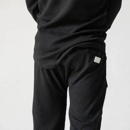 Ribbed Everyday Set - Black