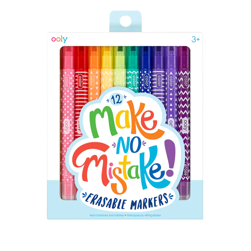 Make No Mistake! Erasable Markers - Set of 12