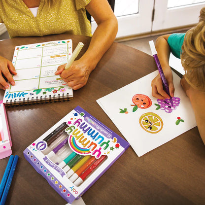 Yummy Yummy Fruit Scented Markers (12 Set)