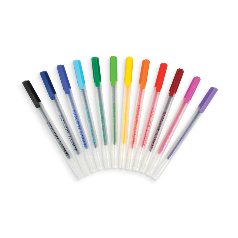 Color Luxe gel Pens (12 Pack)
