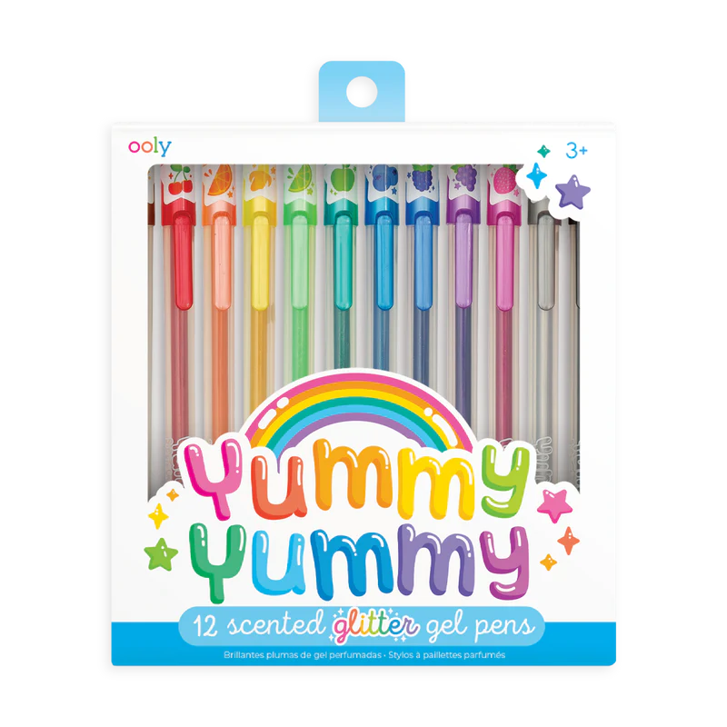 Yummy Yummy Scented Glitter Gel Pens 2.0 (12 Set)