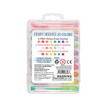 Mini Doodlers Scented Gel Pens (20 Set)