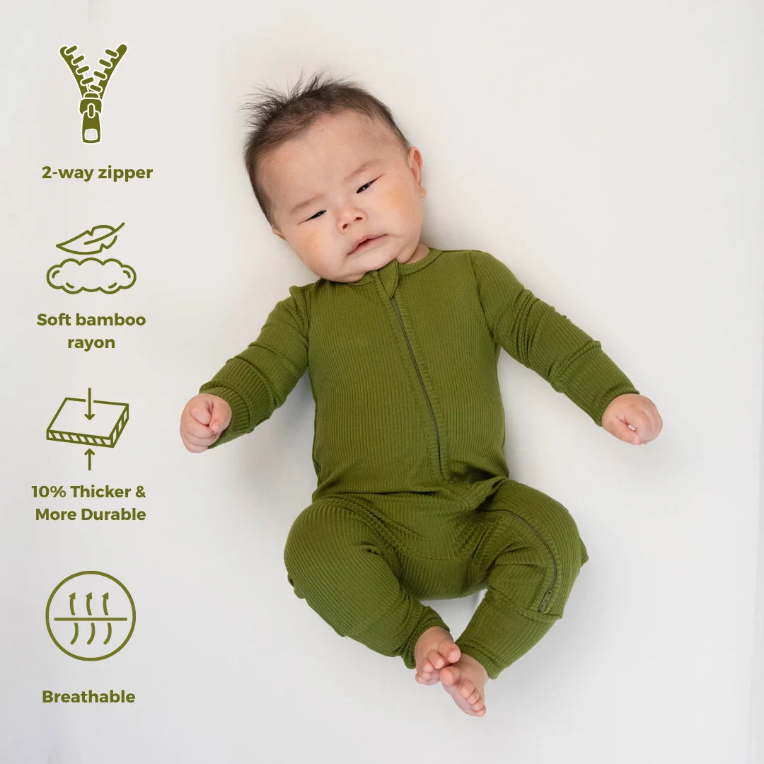 Ribbed Olive Green - Sleeper