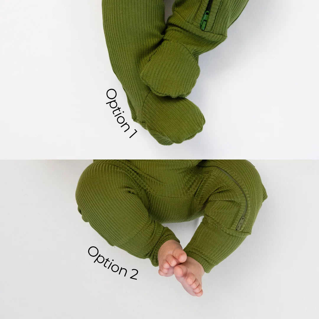 Ribbed Olive Green - Sleeper