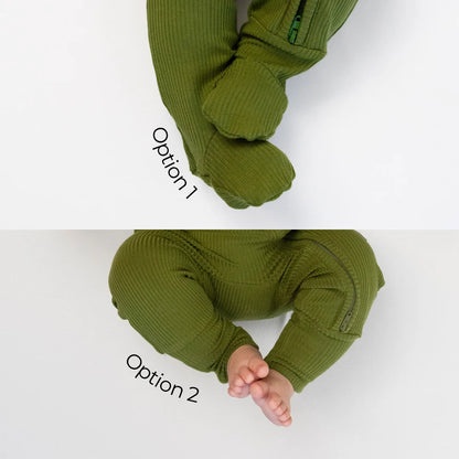 Ribbed Olive Green - Sleeper