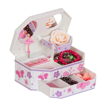 Kelsey Girls Musical Ballerina Jewelry Box