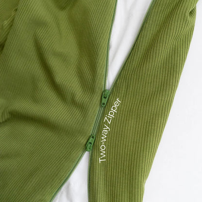 1.0 TOG Sleep Sack - Ribbed Olive Green