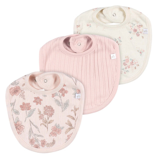 3 Pack Bib- Pink