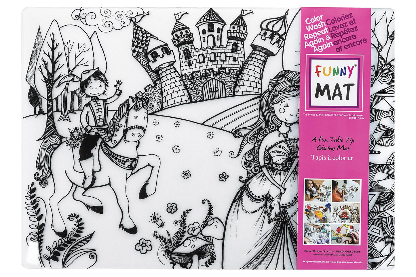 Princess Colouring Mat