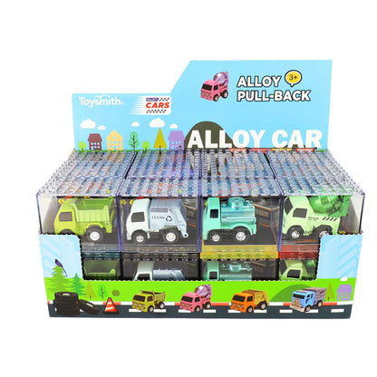 Alloy Alley Medium Trucks in Building Block Box