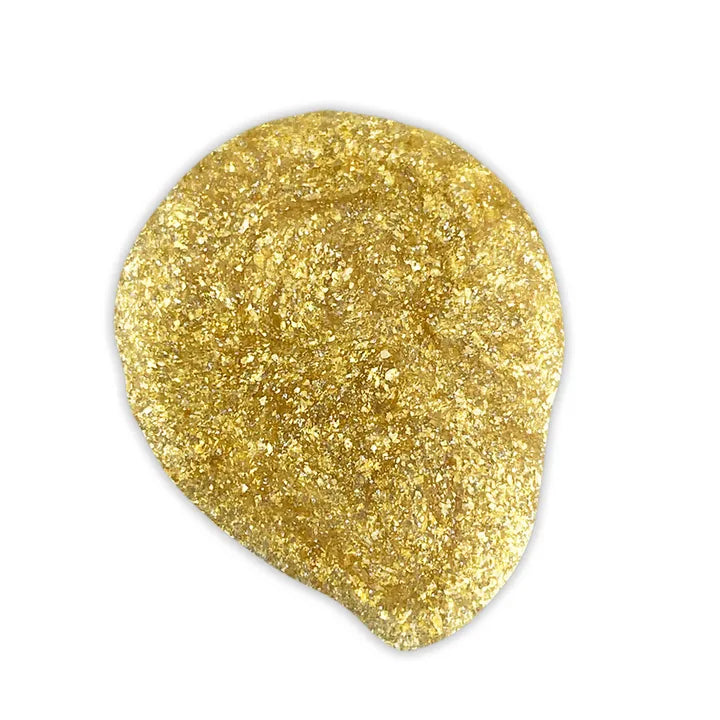 Gold Glitter Water-Based Nail Polish