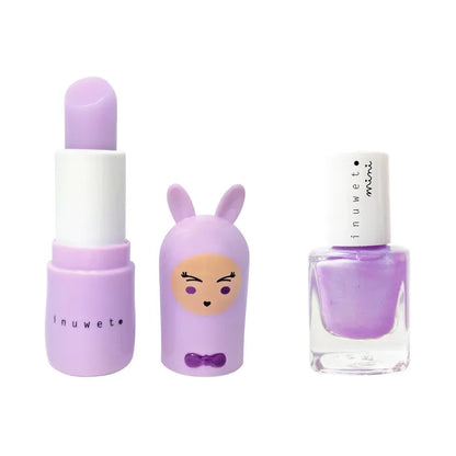 Violet Lip Balm & Water-Based Nail Polish