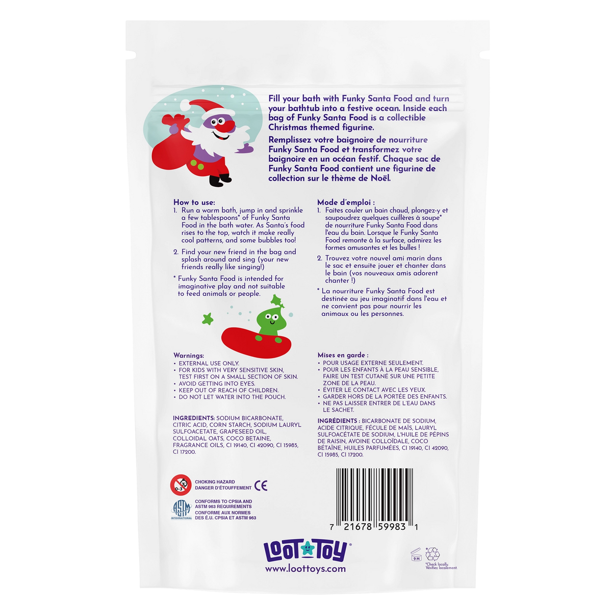 Funky Santa Food