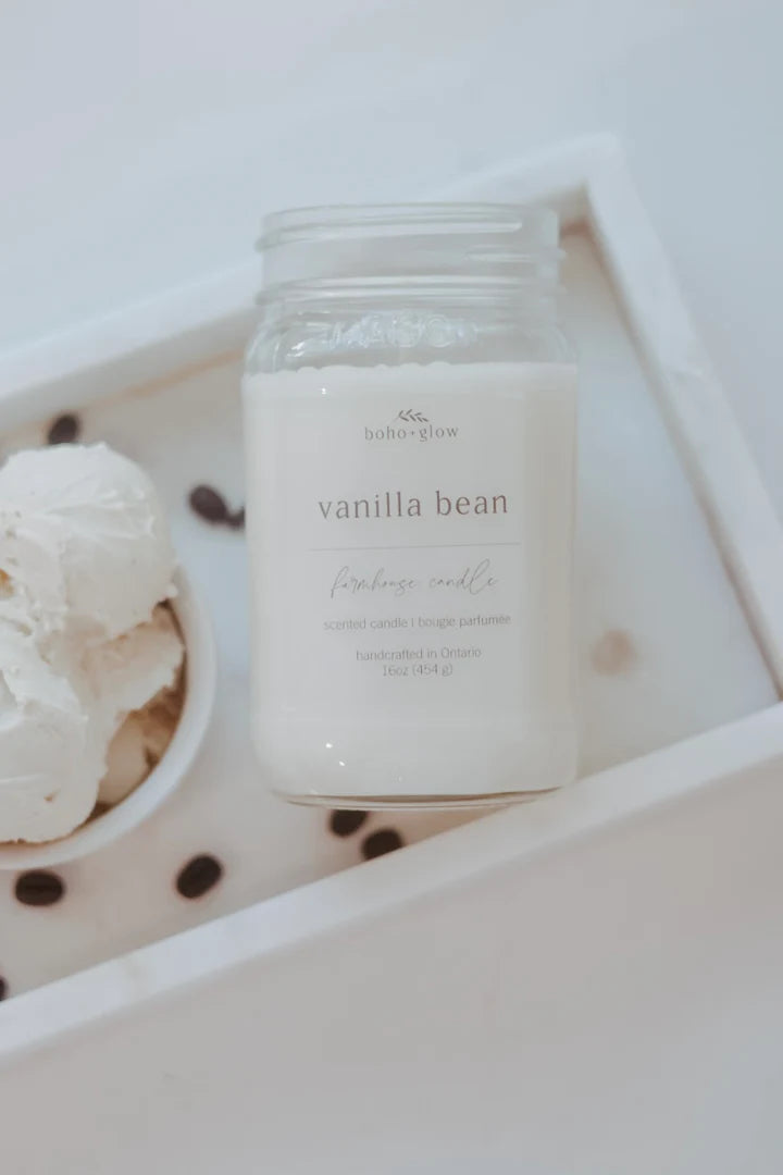 vanilla bean // farmhouse candle