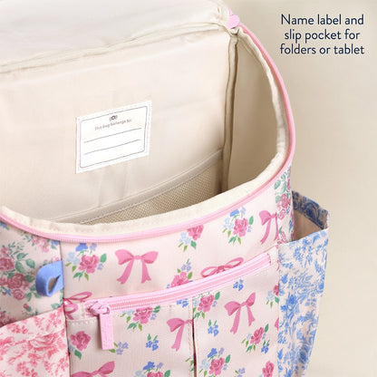 Ribbons & Roses - Big Kids Backpack