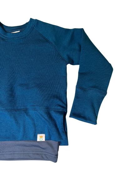 Moroccan Blue Crewneck Sweater