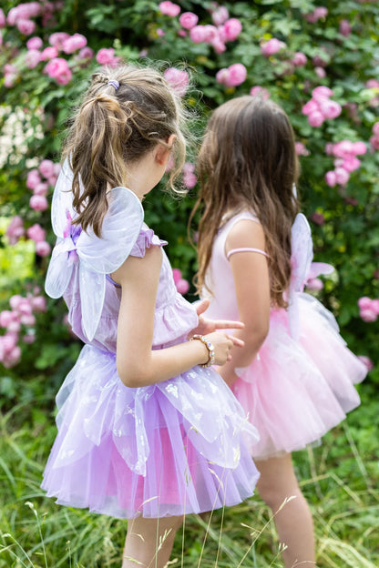 Flutter Butterfly Skirt & Wings Lilac