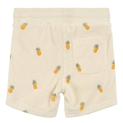Kids Pineapple Terry Shorts