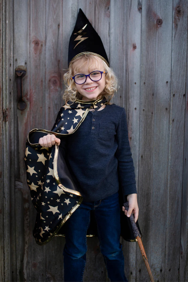 Reversible Wizard Cape and Hat (4-6)
