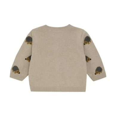 Baby Knitted Hedgehog Cardigan