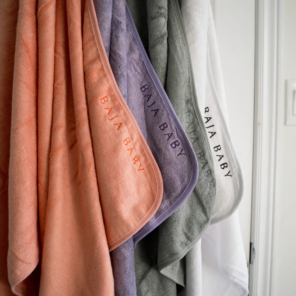 Lavender Fields Bamboo/Cotton Hooded Towels