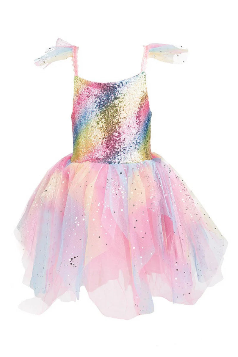 Rainbow Fairy Dress & Wings (3-4 Years)