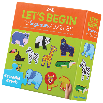 Let's Begin 2-Piece Box Puzzle - Jungle
