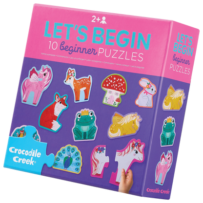 Let's Begin 2-Piece Box Puzzle - Unicorn