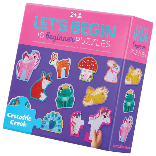 Let's Begin 2-Piece Box Puzzle - Unicorn