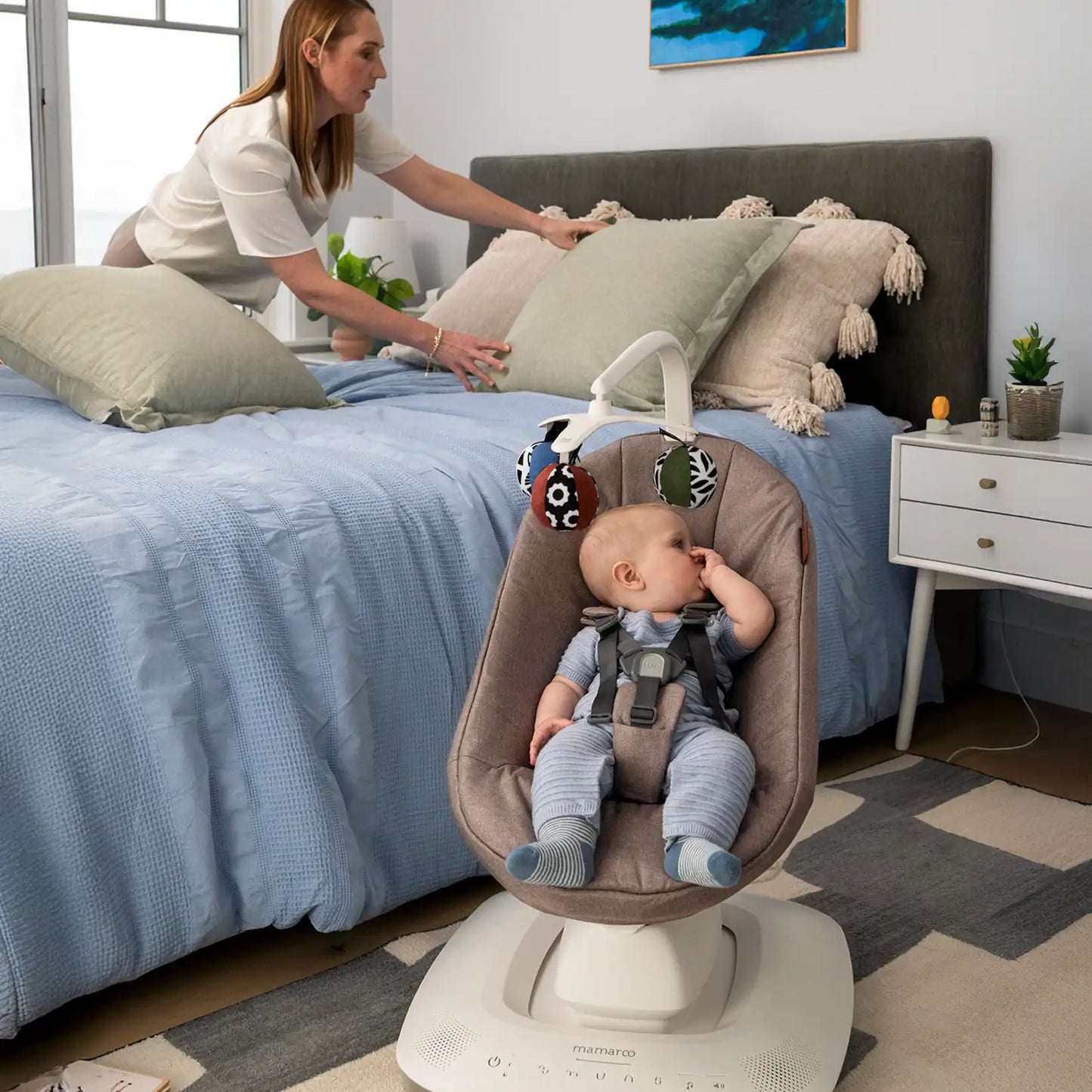 UPPAbaby Mamaroo Smart Swing - Wells