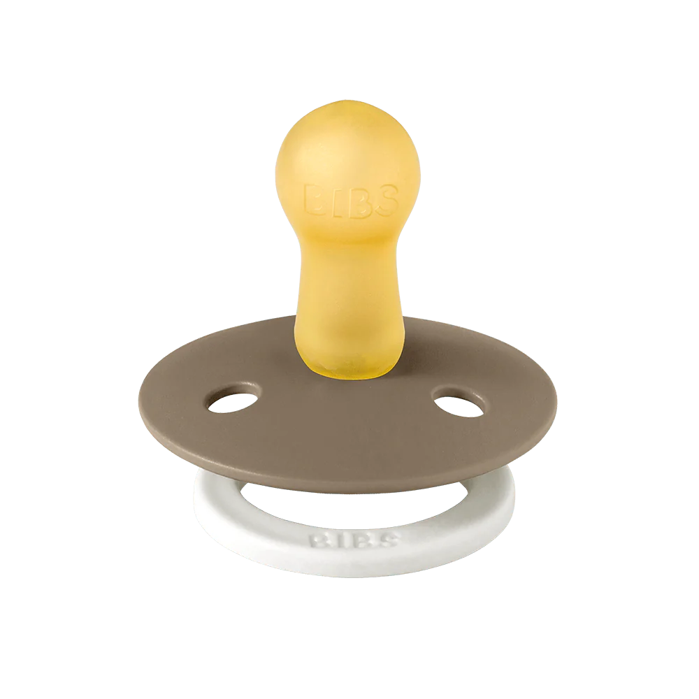 BIBS Pacifier - Vanilla/Dark Oak GLOW