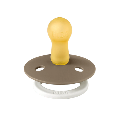 BIBS Pacifier - Vanilla/Dark Oak GLOW