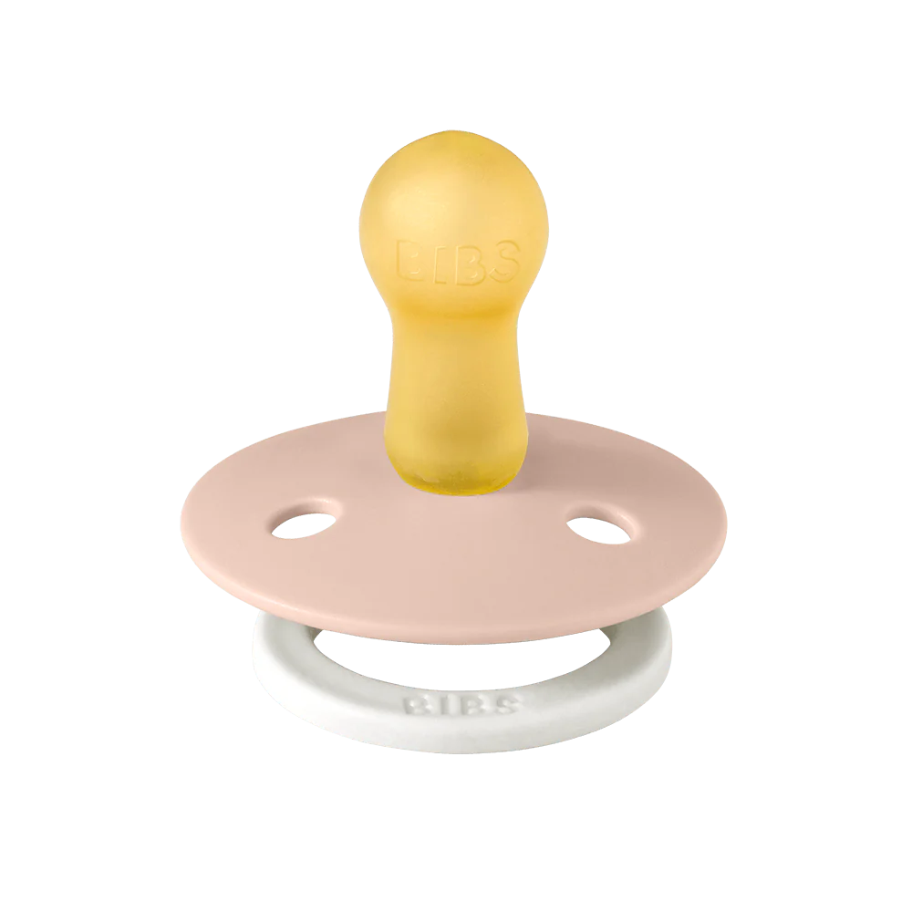 BIBS Pacifier - Blush/Vanilla GLOW