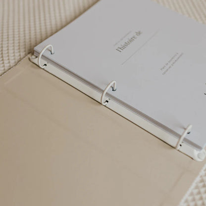French Baby book - Beige Lined