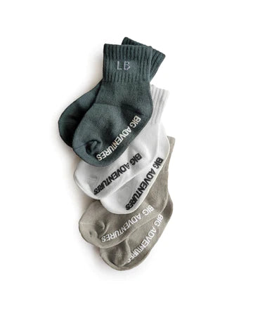 Sock 3-Pack - Pewter Mix