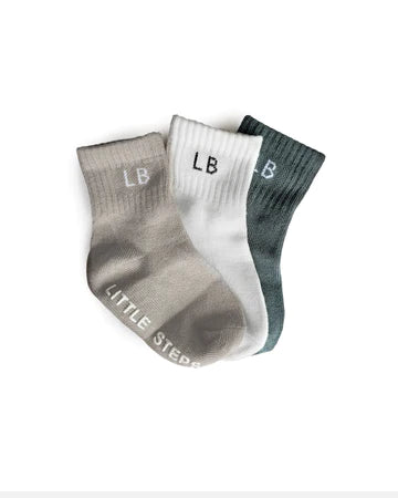 Sock 3-Pack - Pewter Mix