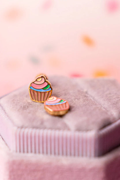 Cupcake Studs