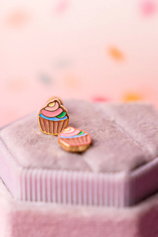 Cupcake Studs