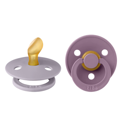 BIBS Pacifier Anatomical - Fossil Grey / Mauve