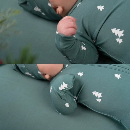 Tiny Trees Footless Zipper Sleepers