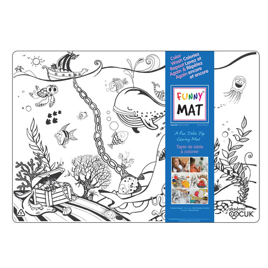Deep Sea Colouring Mat