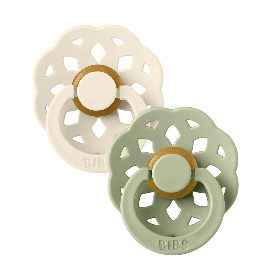 BIBS Pacifier Boheme  - Ivory/Sage