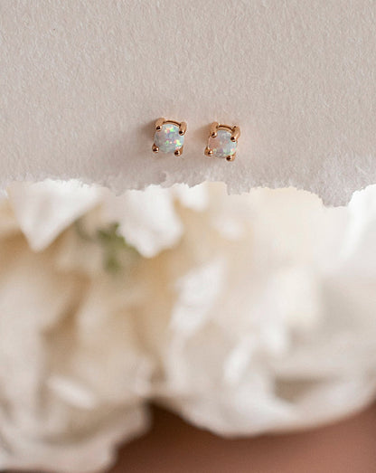 Opal Studs